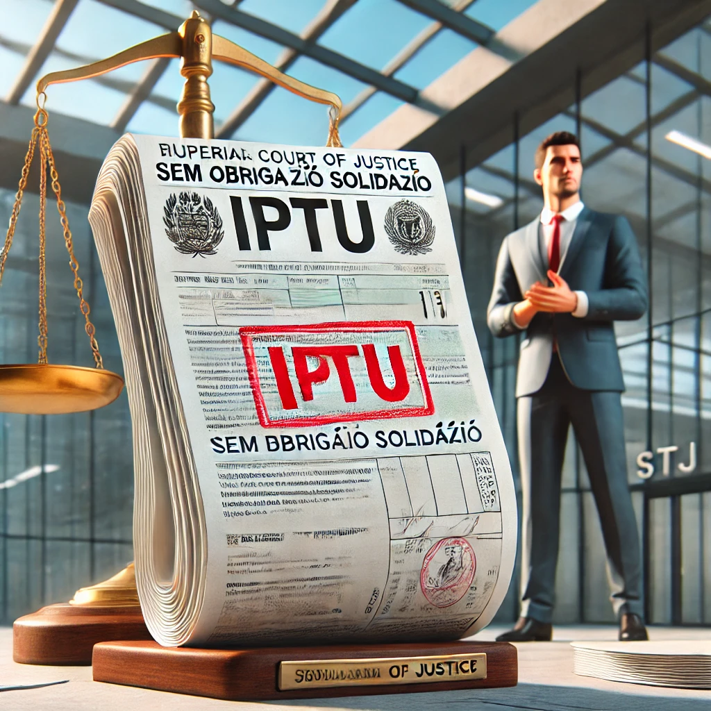 STJ afasta obrigação solidária de credor no pagamento de IPTU de imóvel alienado 