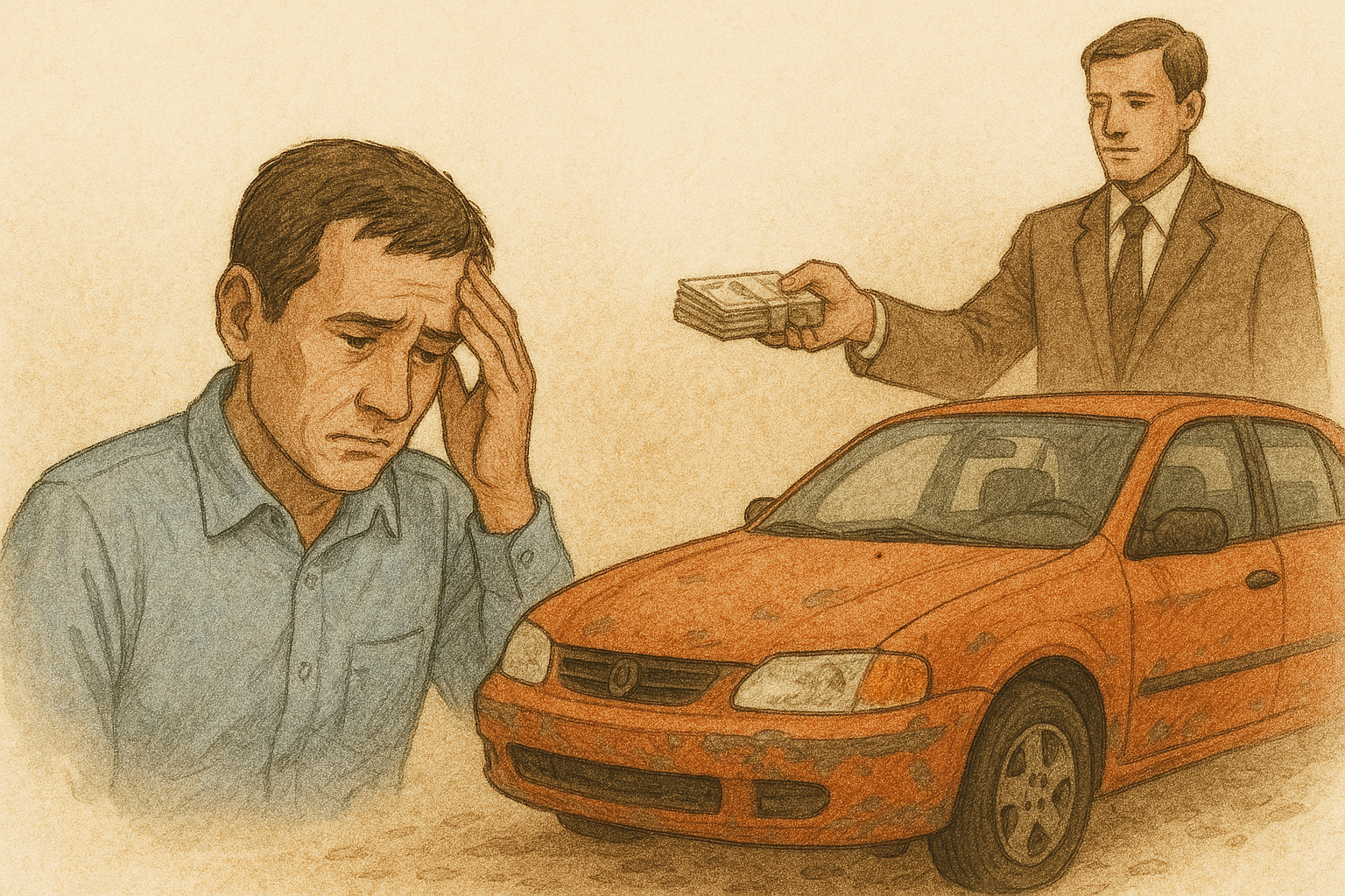 Empresa indenizará vendedor pelo desgaste do seu veículo usado em serviço 