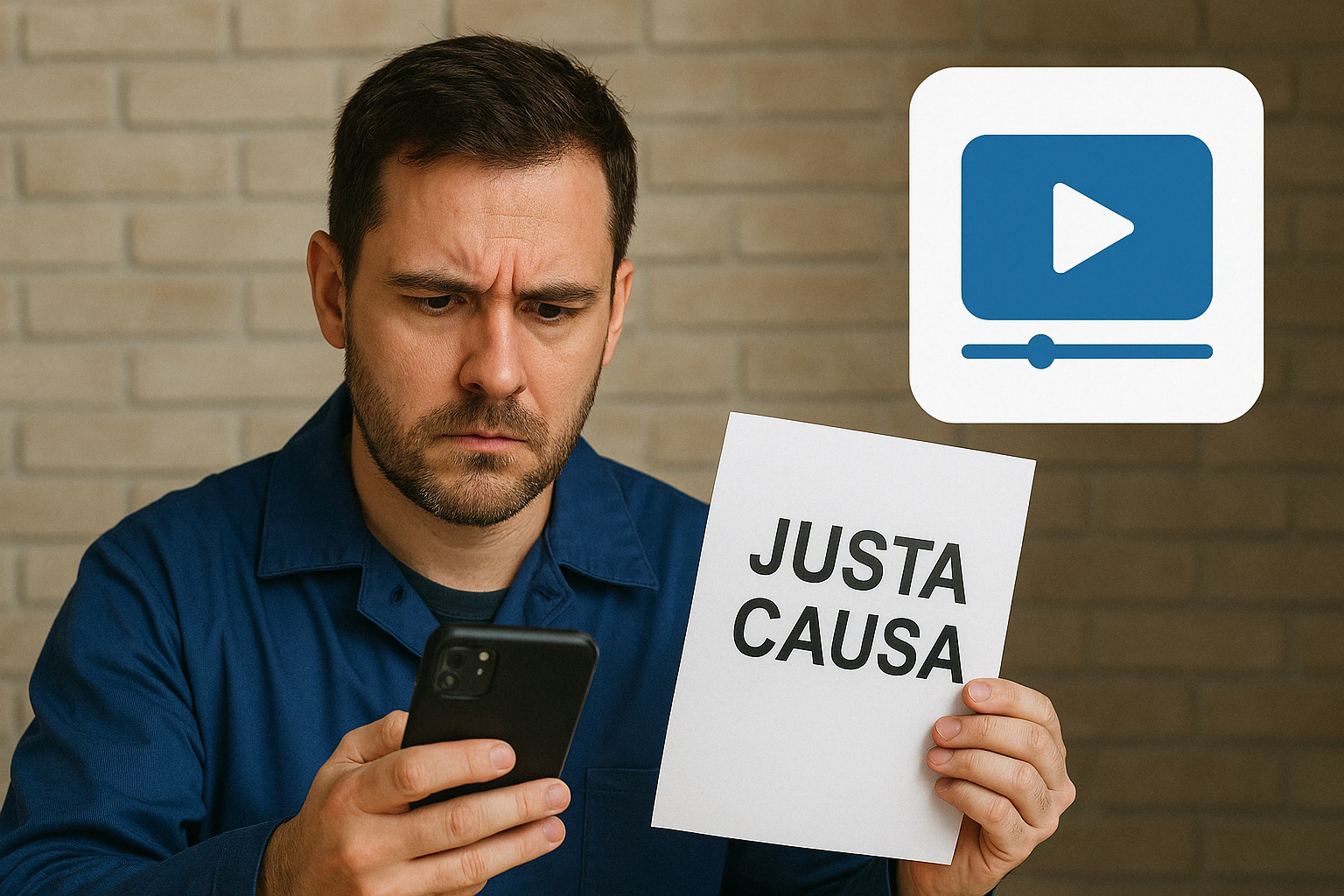 Trabalhador tem justa causa mantida em razão de conteúdo de vídeo publicado em rede social 