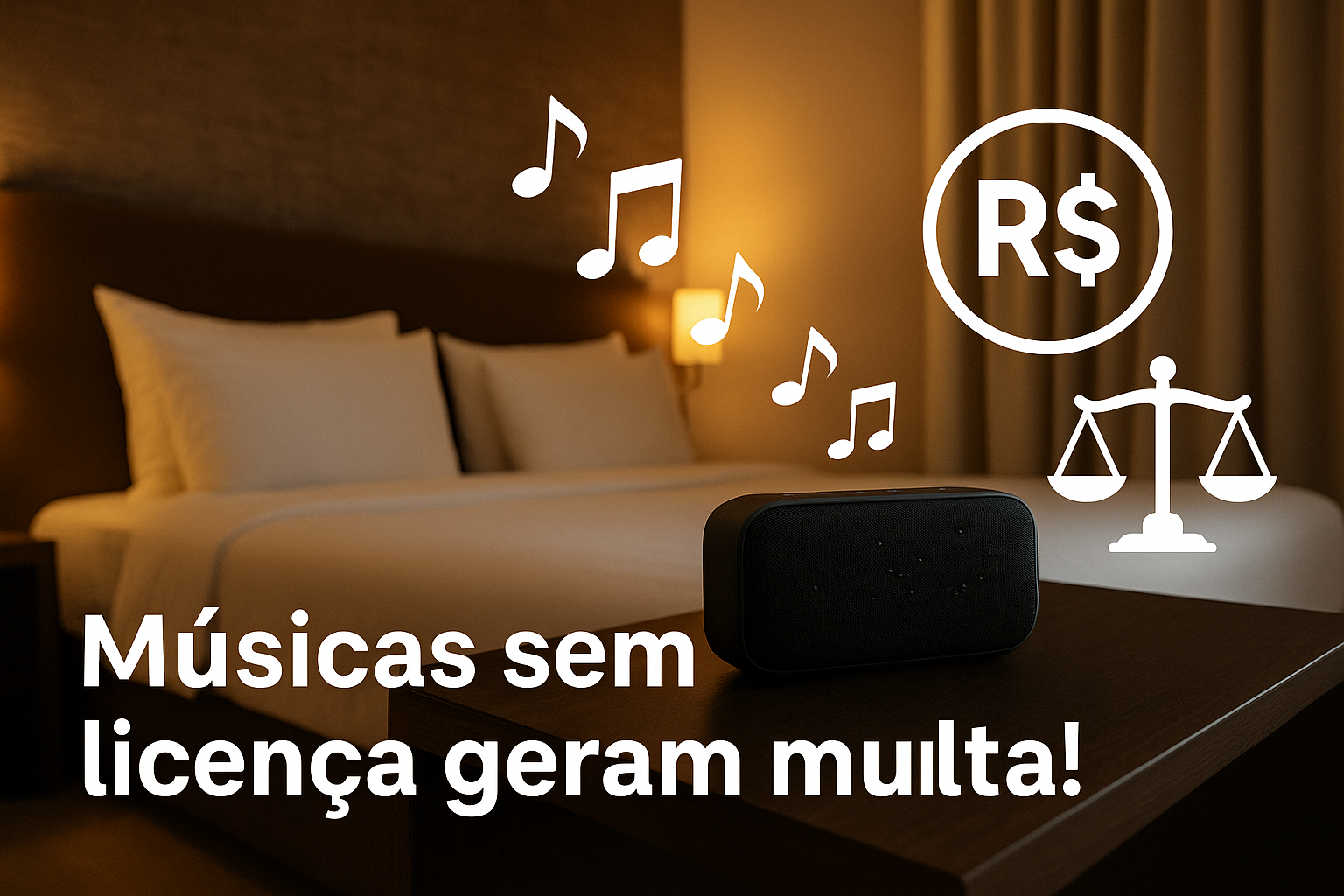 Direitos autorais: motel é condenado a pagar mais de R$ 30 mil por músicas tocadas em quartos 