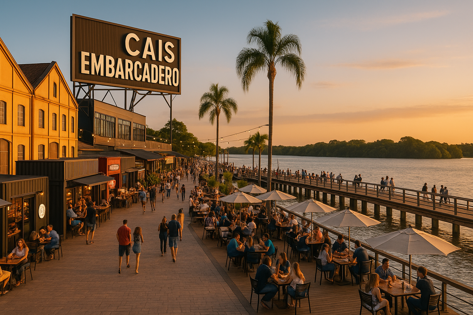 Mantida decisão que permite ingresso com alimentos e bebidas no Cais Embarcadero