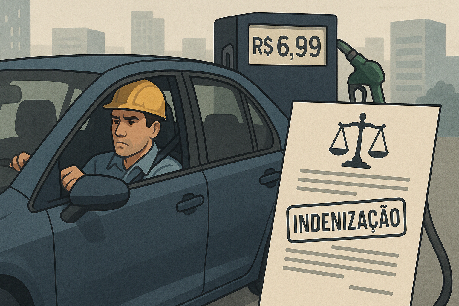Trabalhador tem direito à indenização por gasto com combustível 